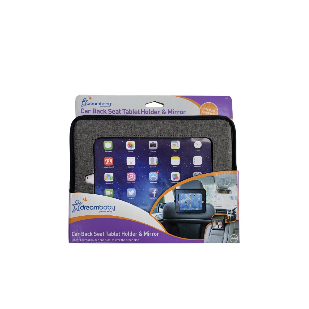Στήριγμα Tablet &amp; Καθρέφτης Αυτοκινήτου Grey DreamBaby