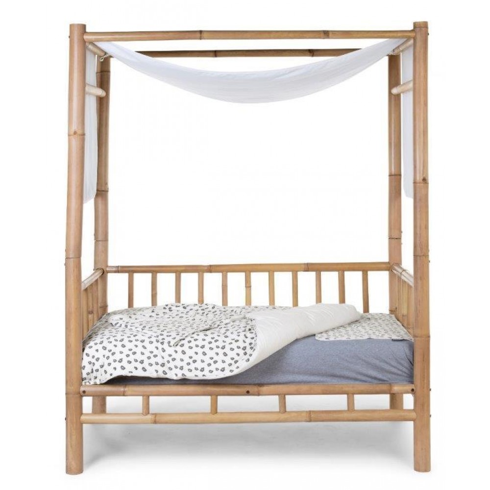 Παιδικό Κάλυμμα Childhome White Bamboo Cot Bed