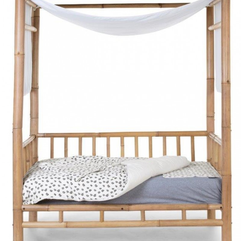 Παιδικό Κάλυμμα Childhome White Bamboo Cot Bed