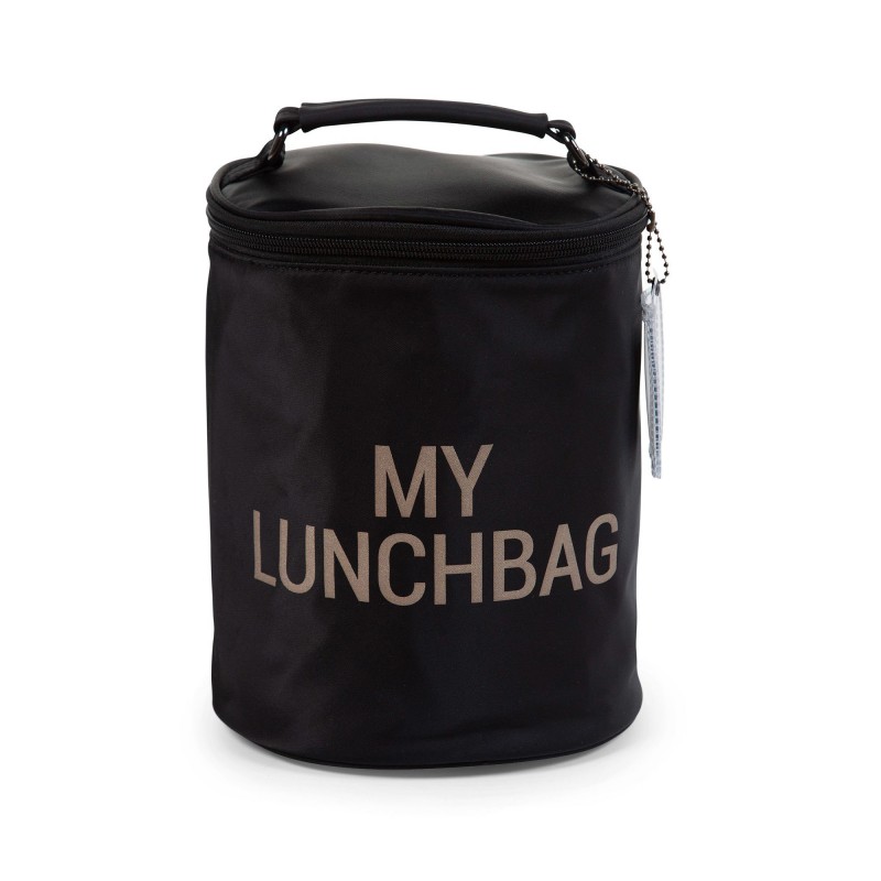 Τσάντα Childhome My Lunch Bag με Ισοθερμική Επένδυση Black/Gold