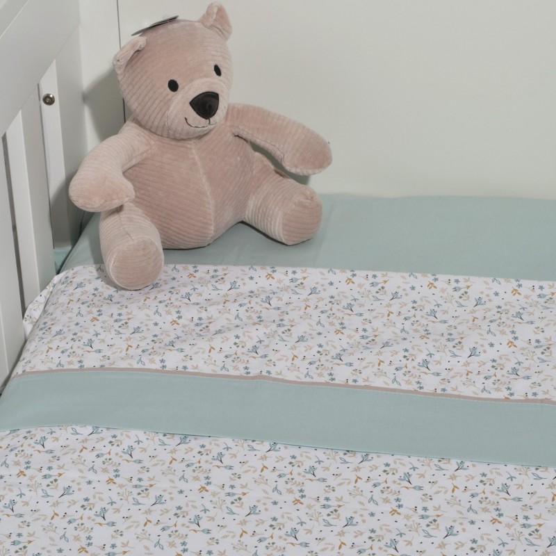 Σεντόνια Λίκνου Σετ 2τεμ. 75x110 cm 100% Βαμβάκι Design 403 Oliver Baby